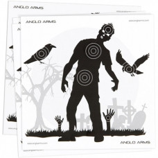 Anglo Arms Zombie AIR GUN TARGETS Pack of 50 Card Targets 14cm