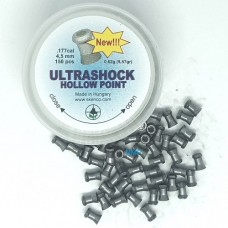 Skenco UltraShock Hollow Point pellets .177 calibre 4.5mm 9.57 grains tin of 150